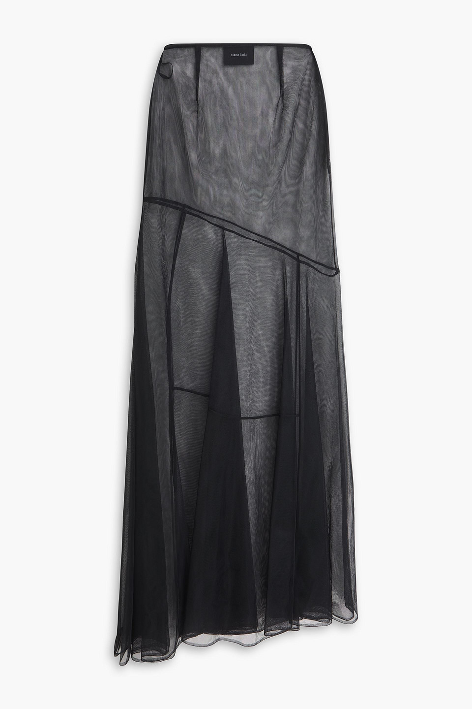 Tulle maxi skirt - Black - UK 6