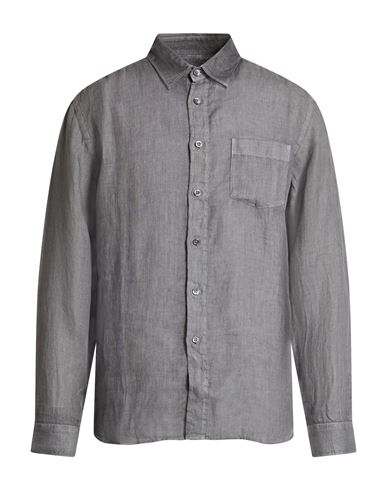 Man Shirt Grey Size L Linen