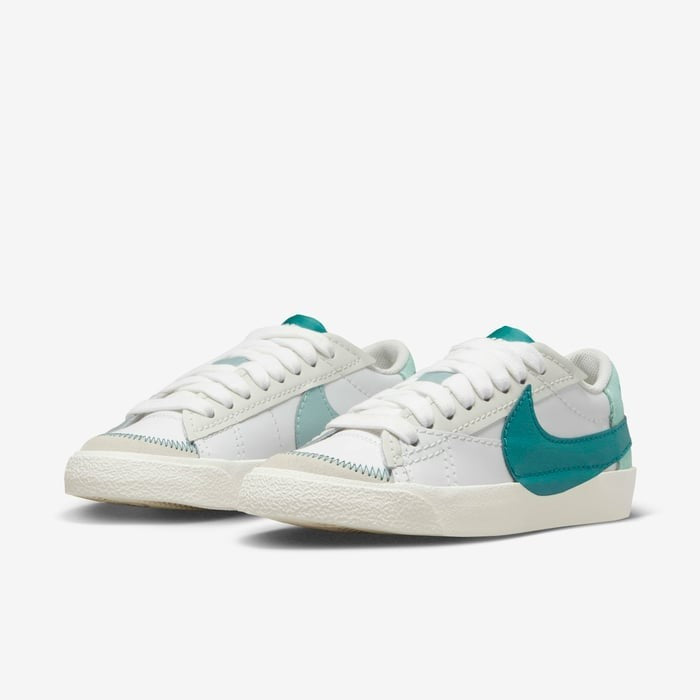Blazer Low '77 Jumbo DQ1470-106 Sneaker Womens Summit White Lifestyle Shoes