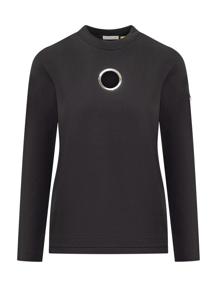 Black Solid Crew Neck T-Shirt
