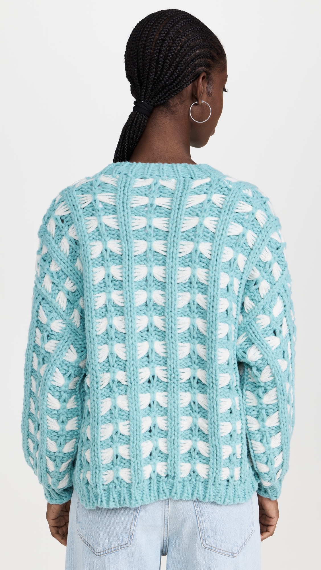 Hannah Cardigan Turquoise M