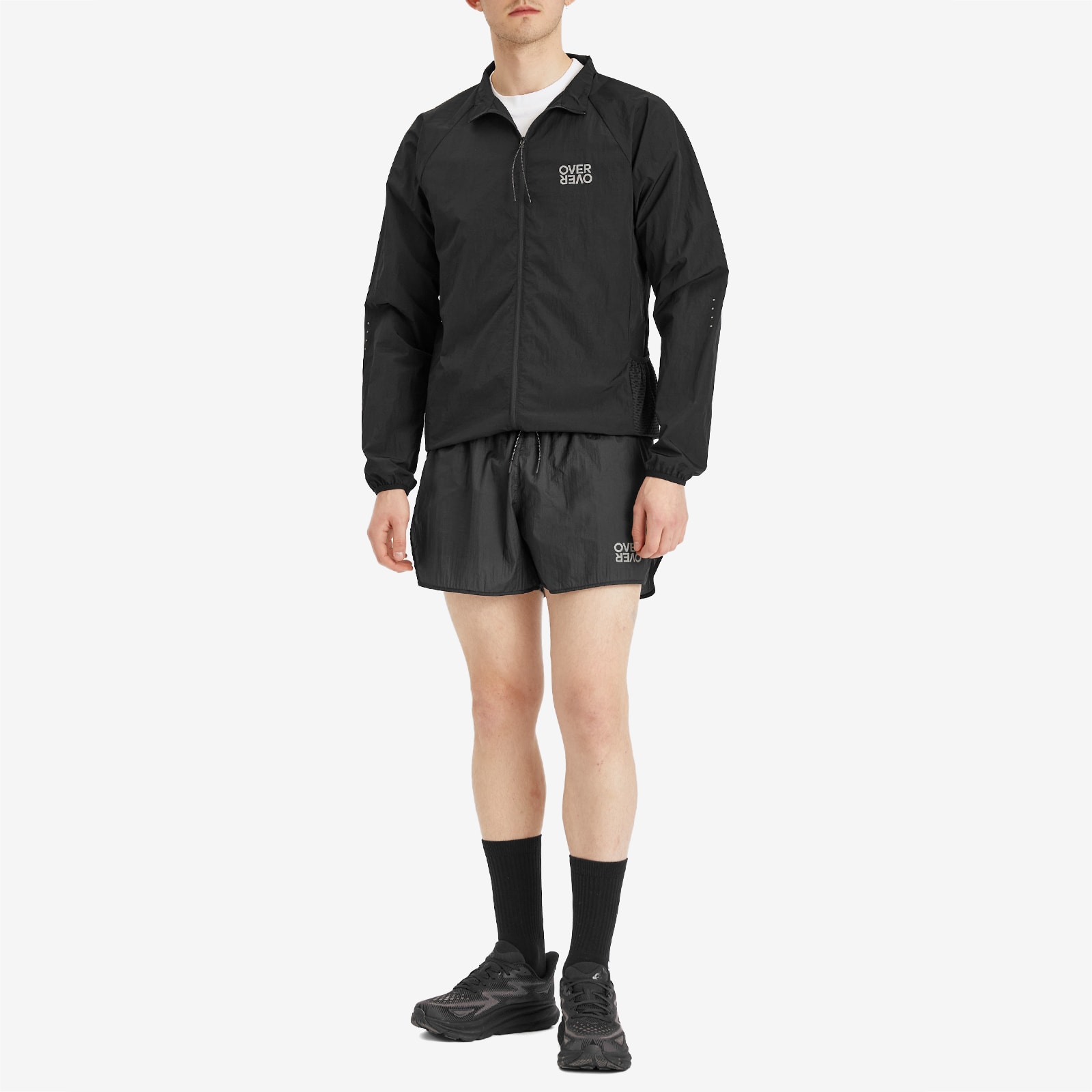 Over Over Men's Track Jacket in Black