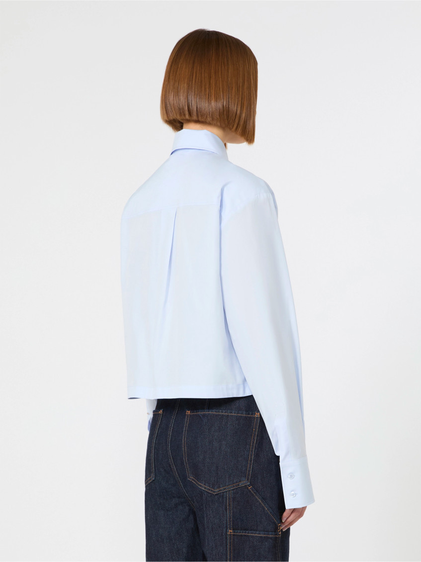 Blue Solid Shirt