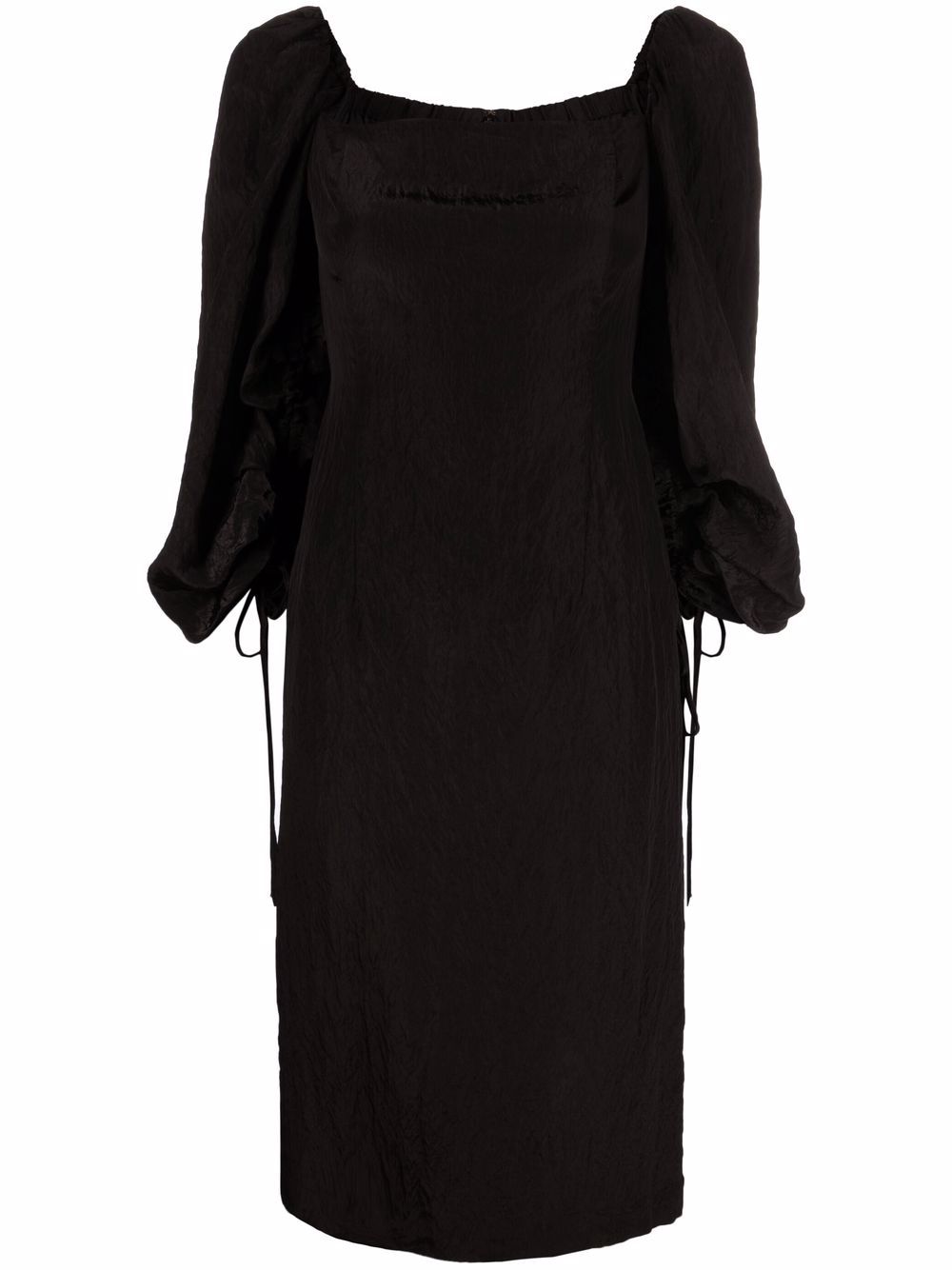 Phoebe gathered detail skirt - Black