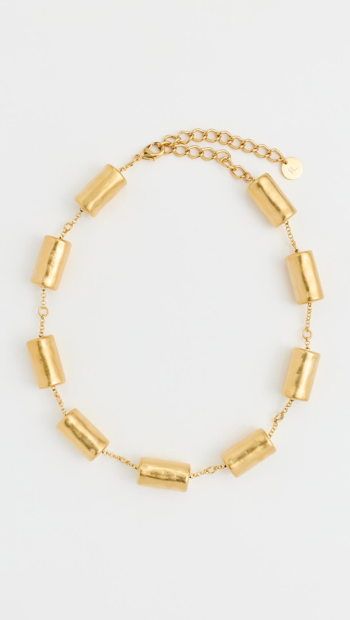 Bambu Necklace Vintage Gold One Size