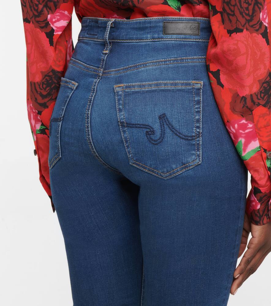 Mari high-rise skinny jeans