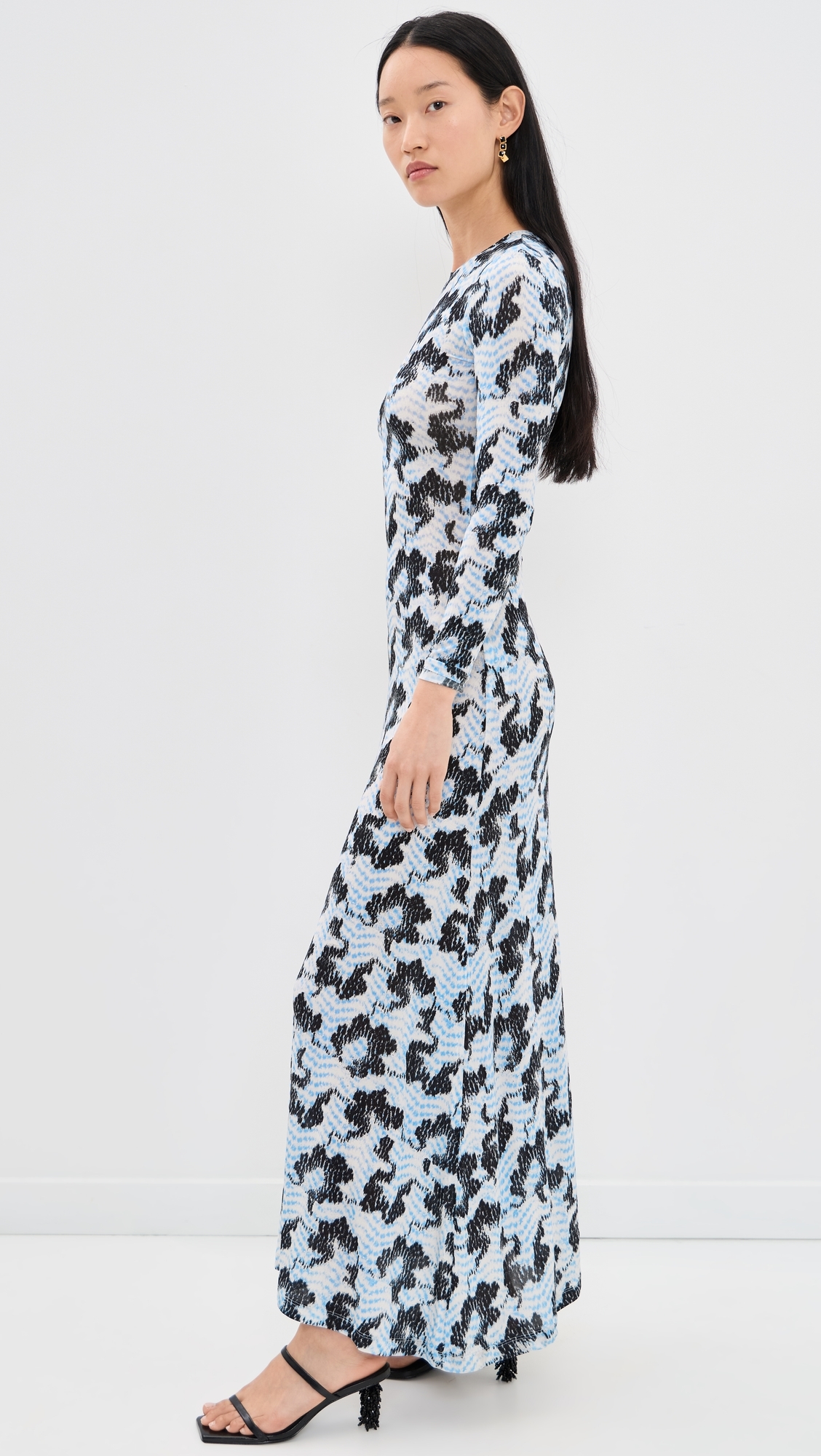 Amari Jersey Dress Ciel