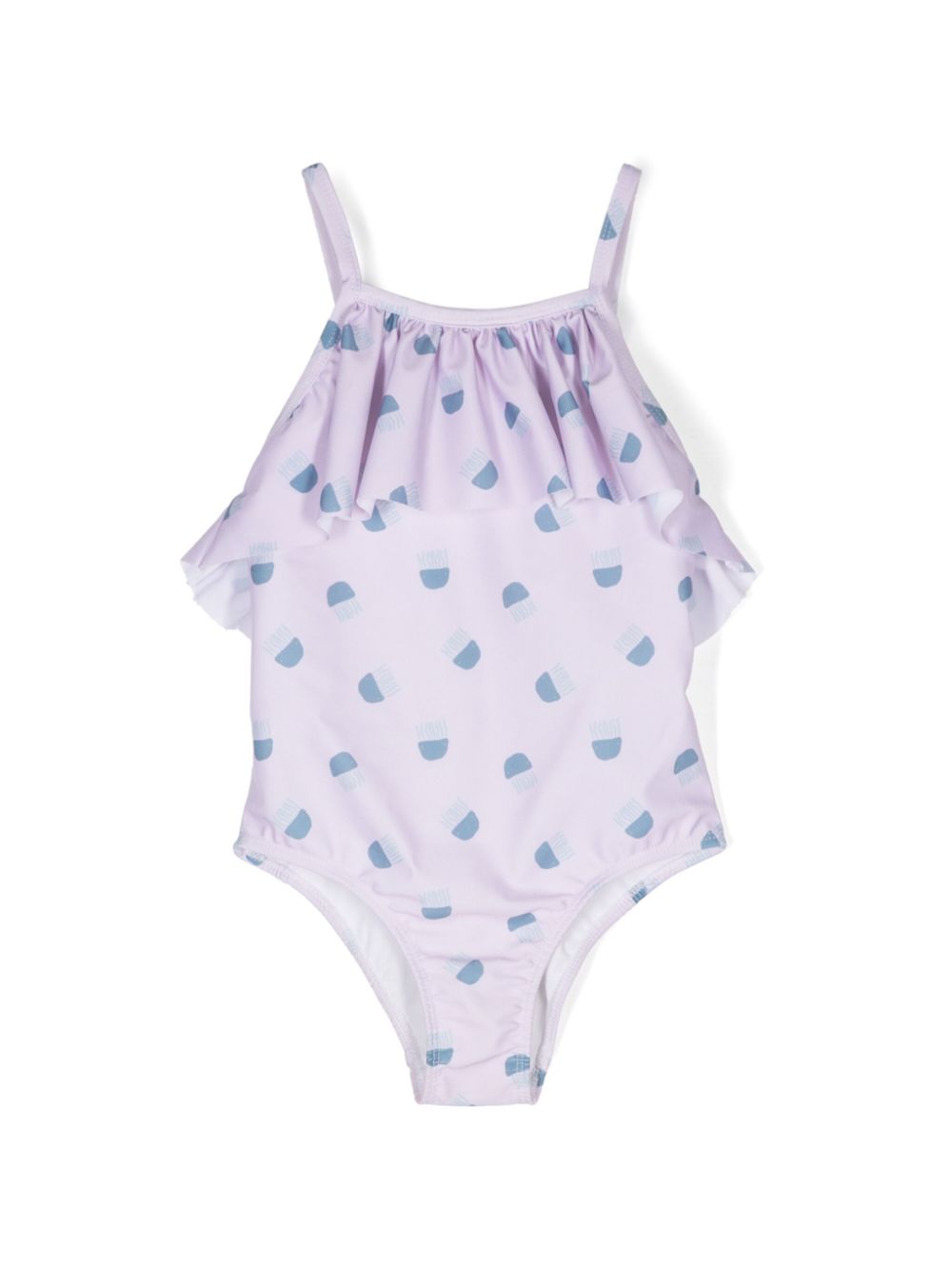 Sia Jellyfish-print swimsuit - Purple