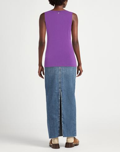 Woman Top Purple Size 6 Viscose, Polyester
