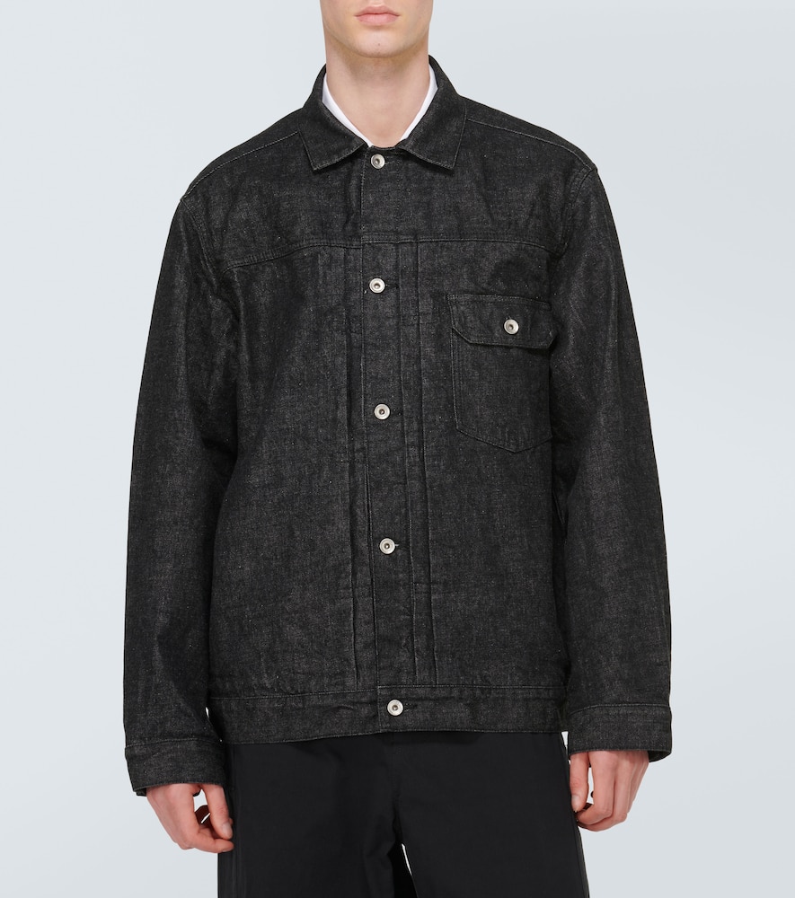 X BEYONDEXX denim blouson jacket