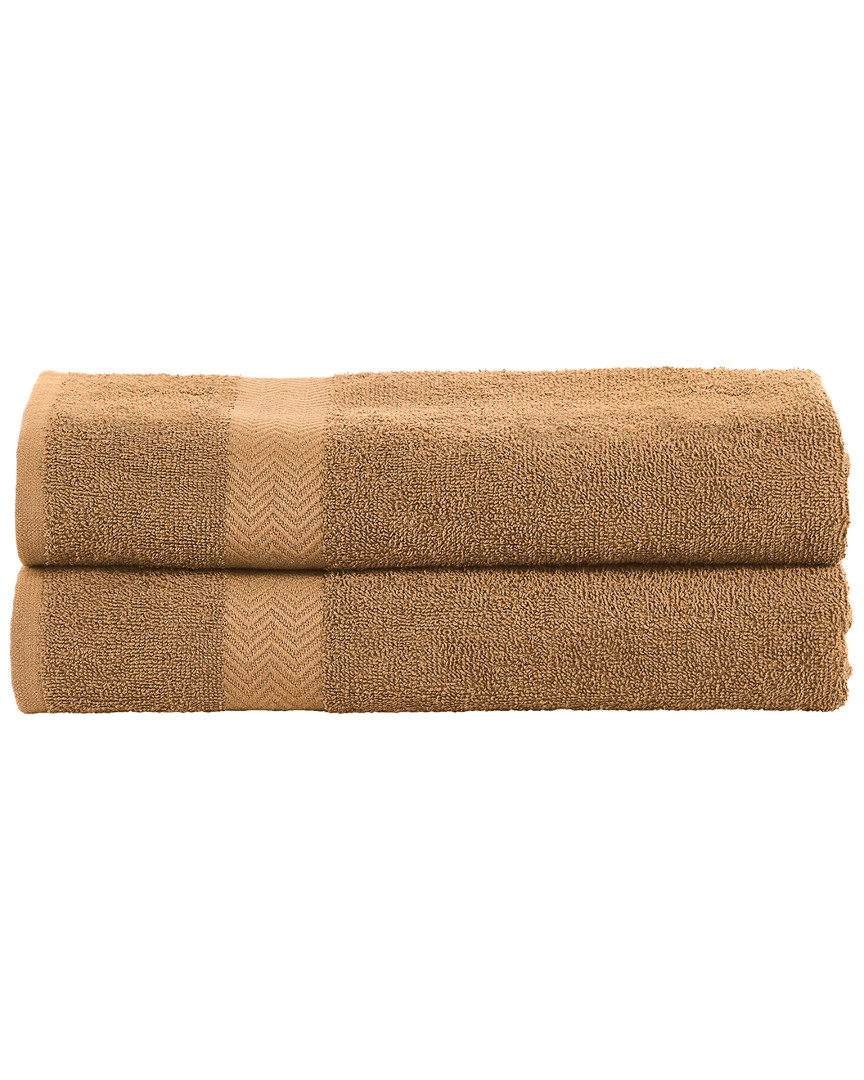 2pc Cotton Bath Sheet Set