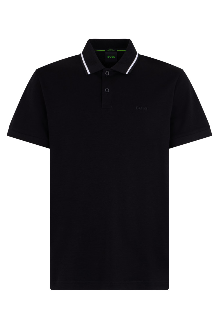 Boss - cotton polo shirt short sleeves casua
