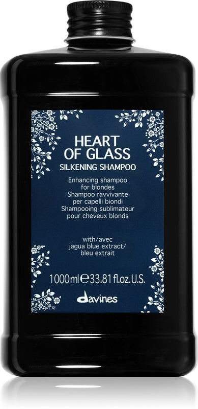 Davines Heart of Glass Silkening Shampoo 1000 ml — Shampoo for Blonde Hair