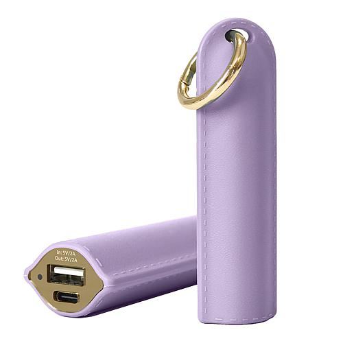"Boundless 2-pack Keychain 2500mAh Power Banks with 40"" Cables