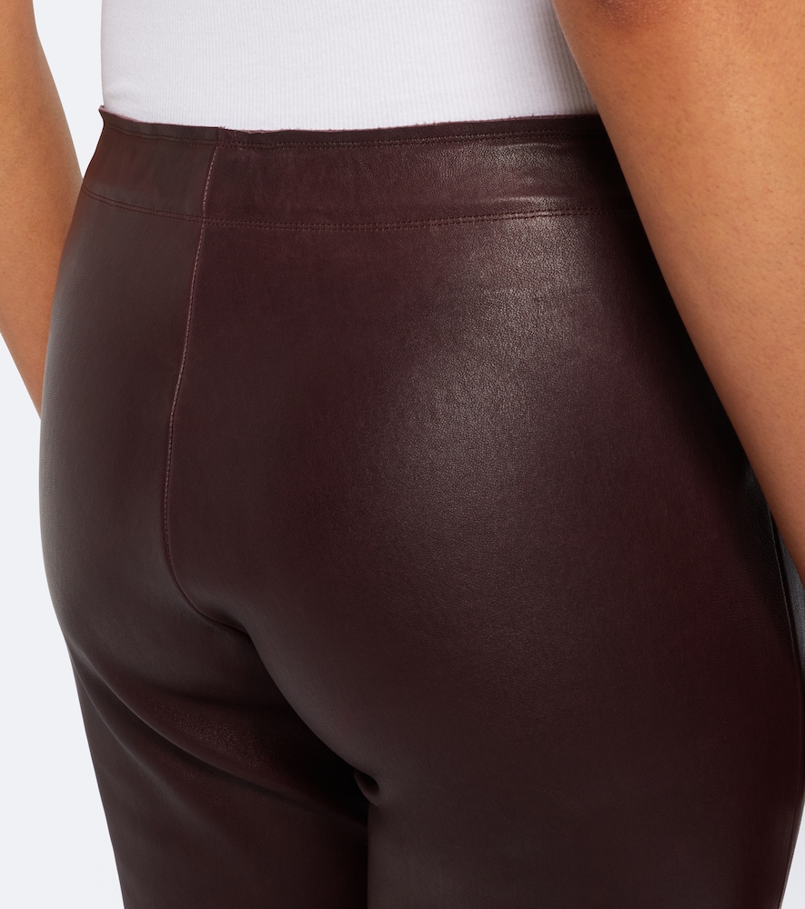 Carolyn leather leggings