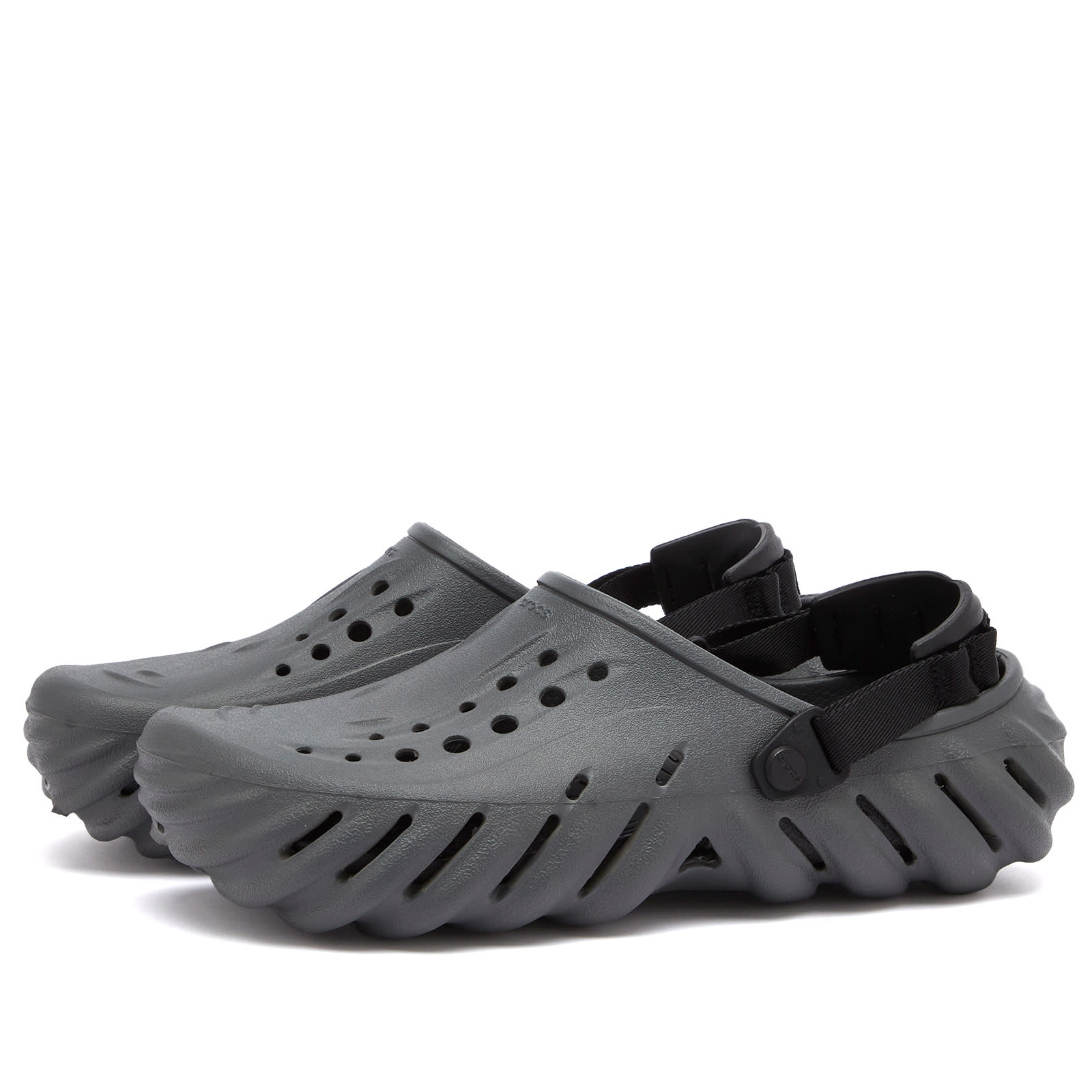 Echo Clog in Slate Grey