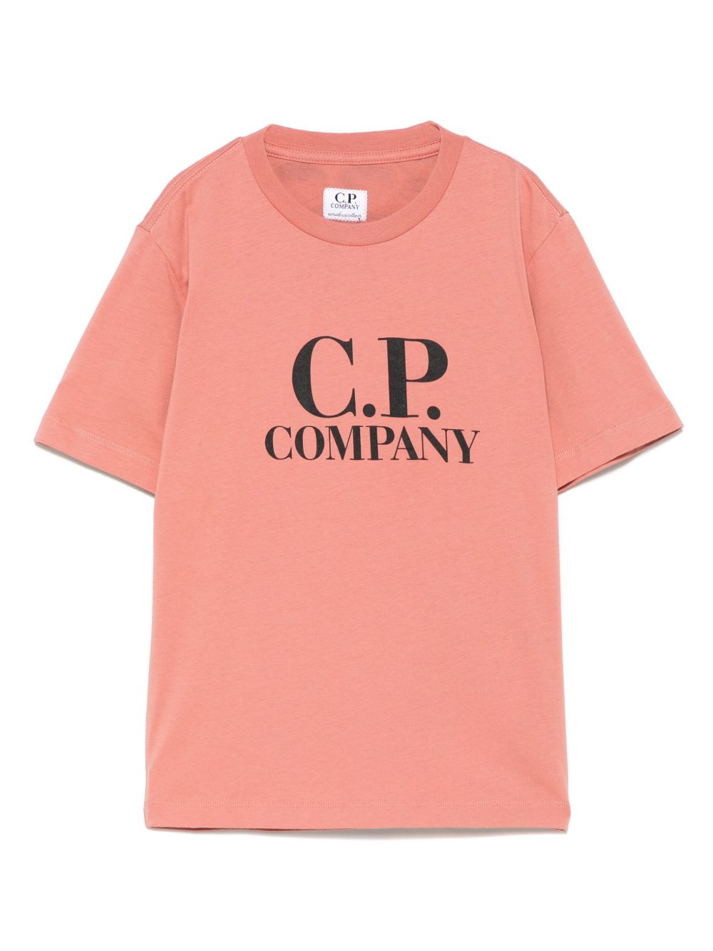C.P. Company Kids logo-print T-shirt - Pink