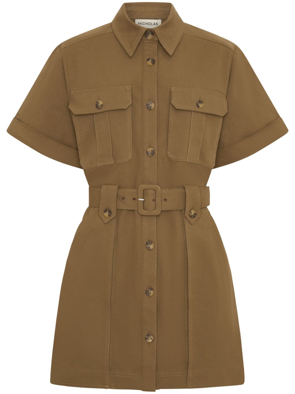 Angela mini dress - Neutrals