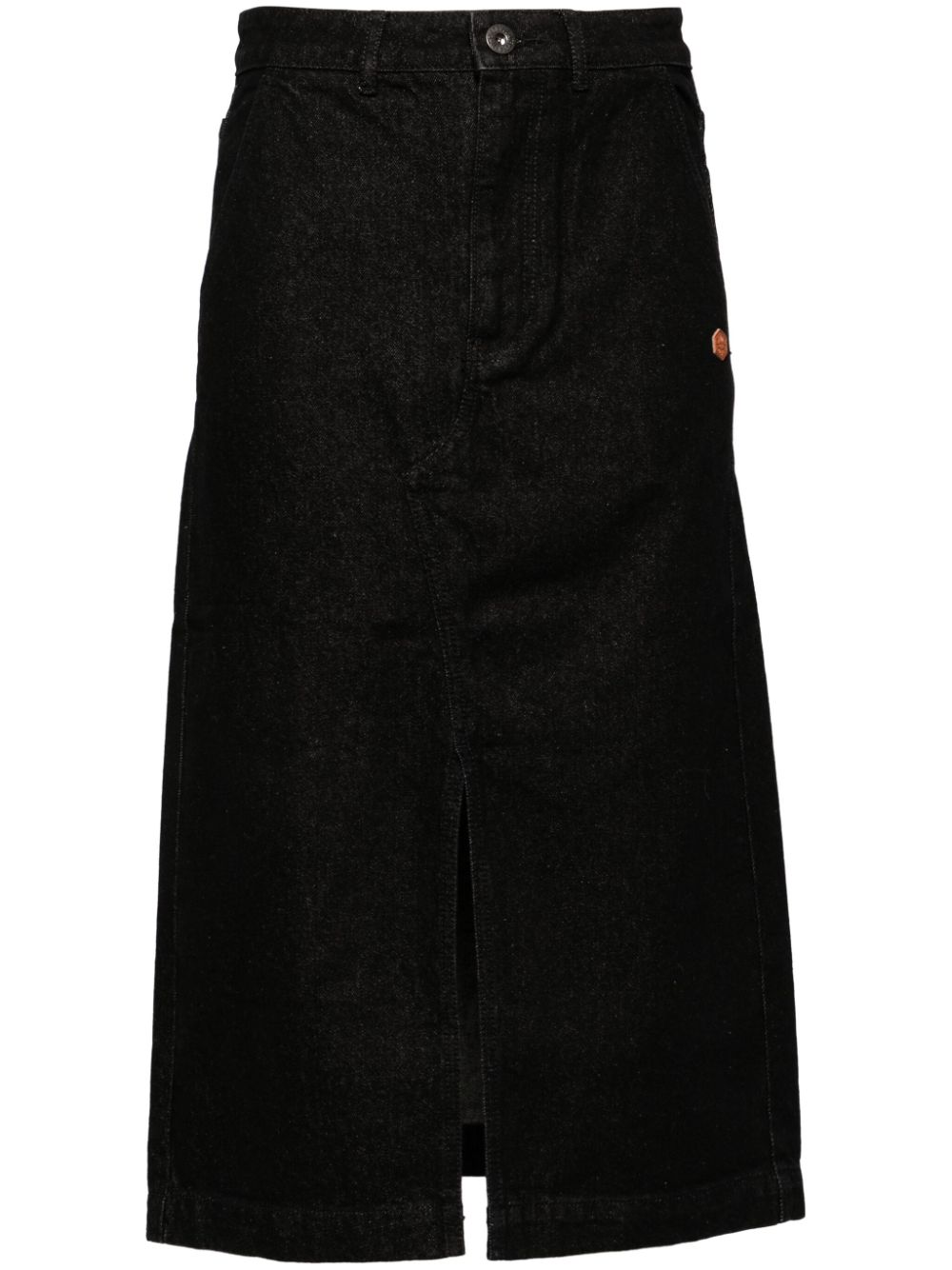 Denim skirt - Black