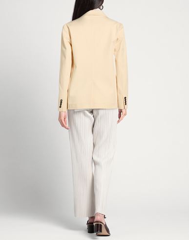 By Slowear Woman Blazer Beige Size 2 Cotton, Elastane