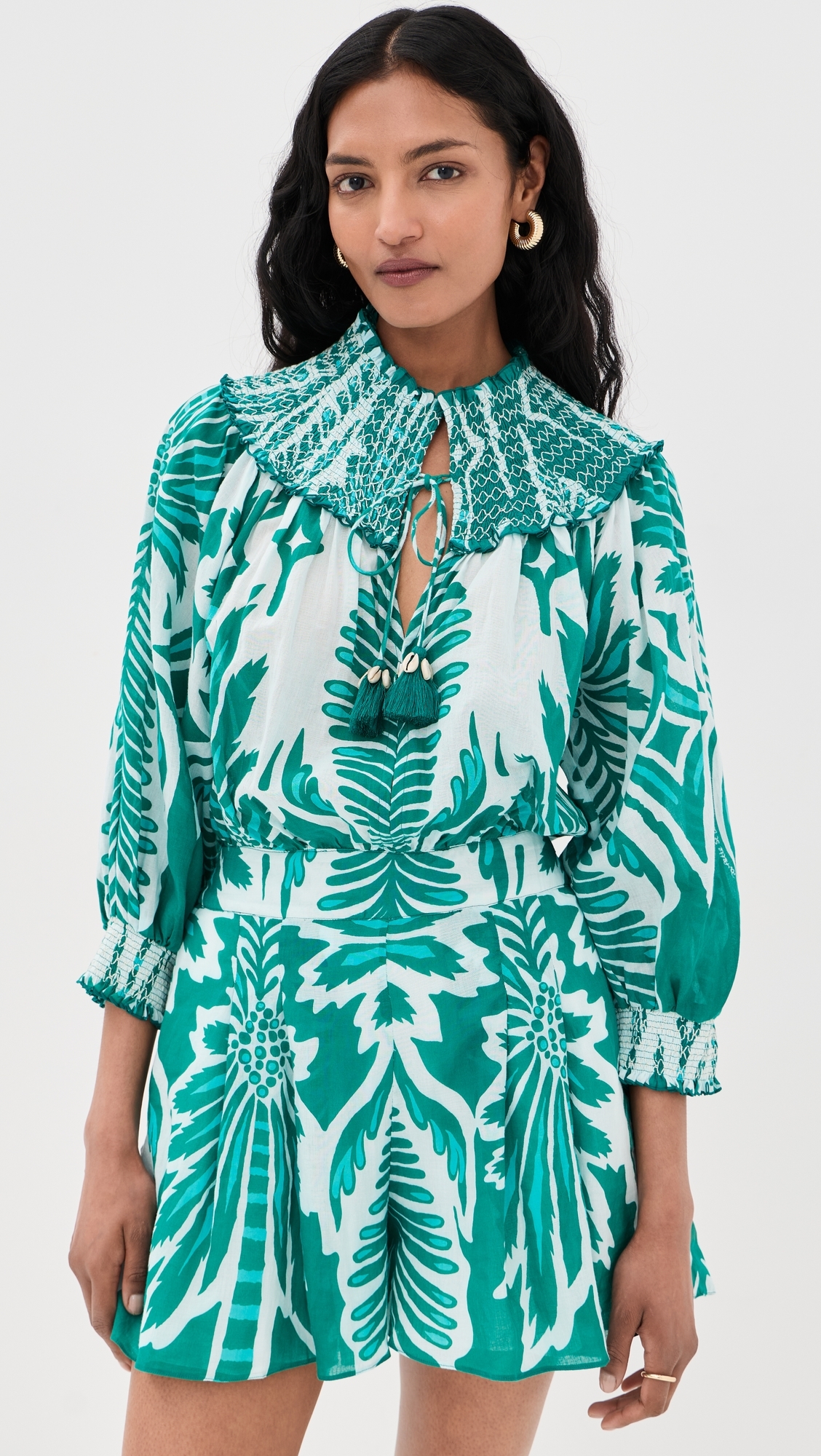 Janna Short Jumpsuit Mint Cartagena
