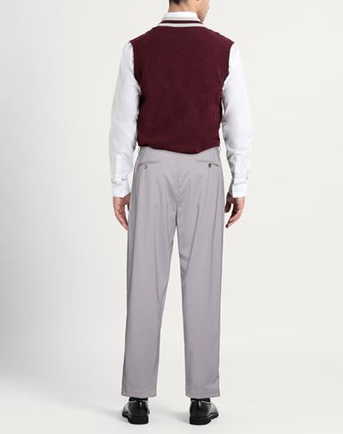 Man Pants Grey Size 30 Virgin Wool, Polyester, Elastane