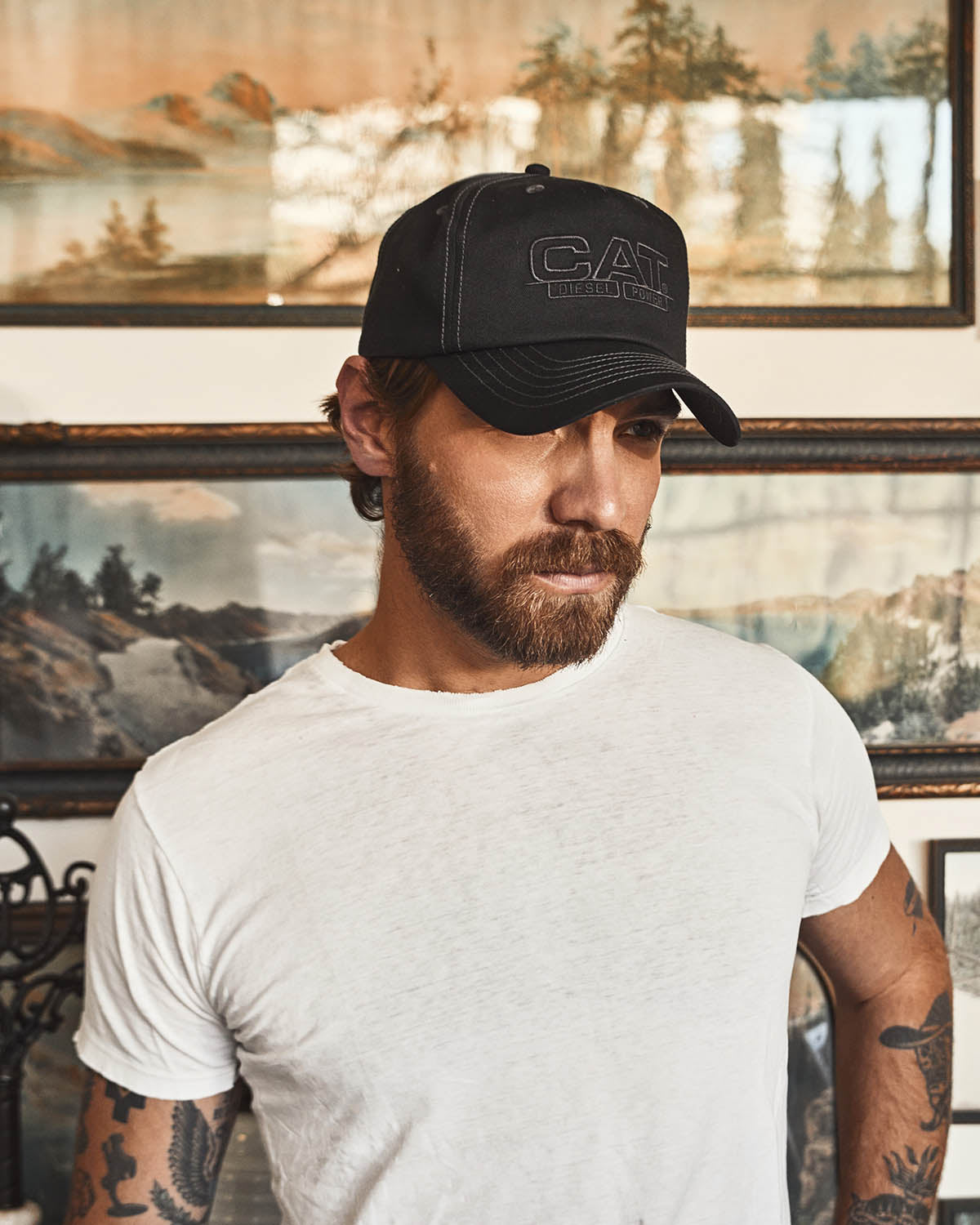 POWER DIESEL HAT CAT WWR DESIGNED BY AVERY RANCH 5-PANEL