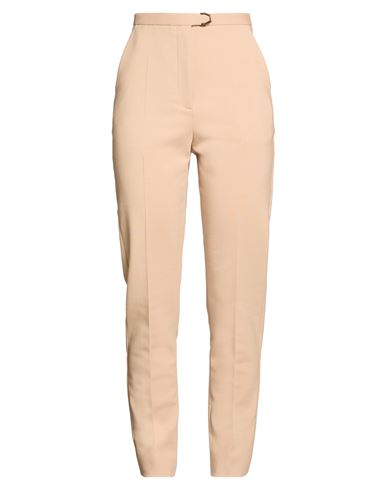 Woman Pants Beige Size 4 Wool, Polyamide