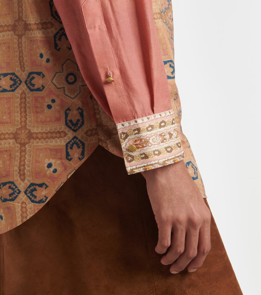 Voyage Imaginaire cotton muslin blouse