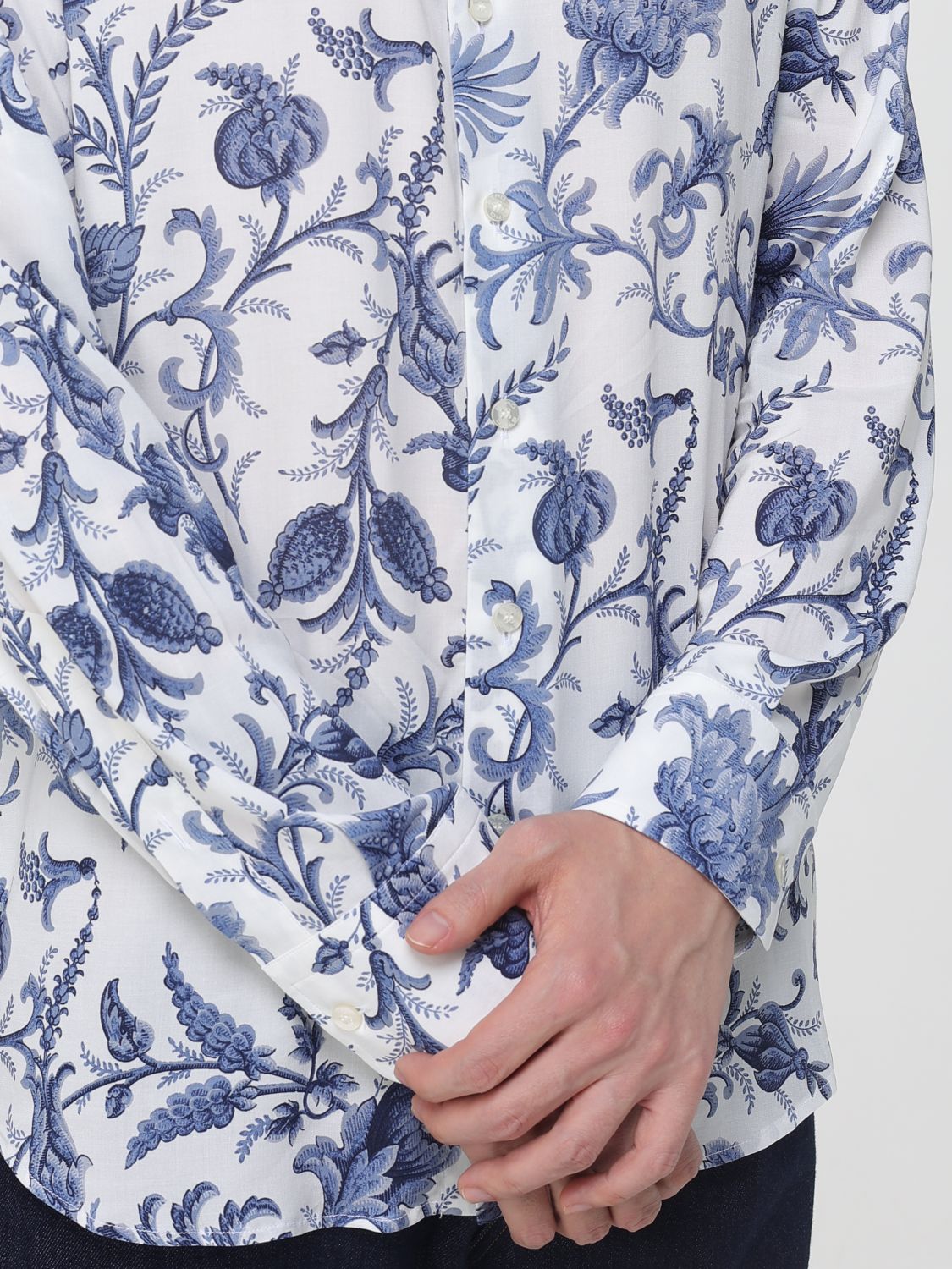 Shirt Men color White