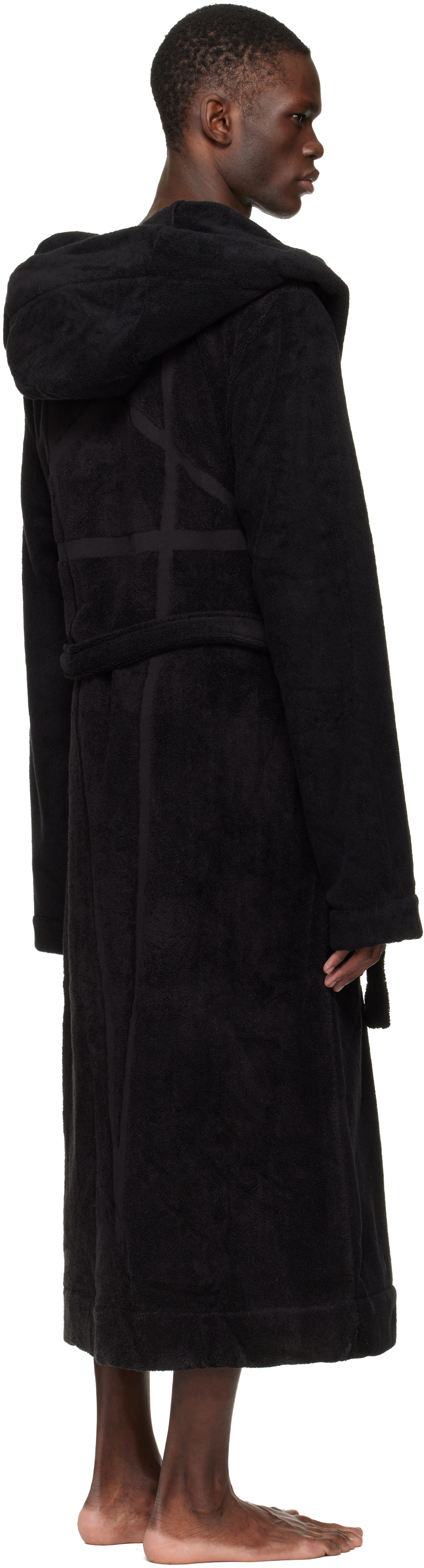 Black Temple Pentagram Bathrobe