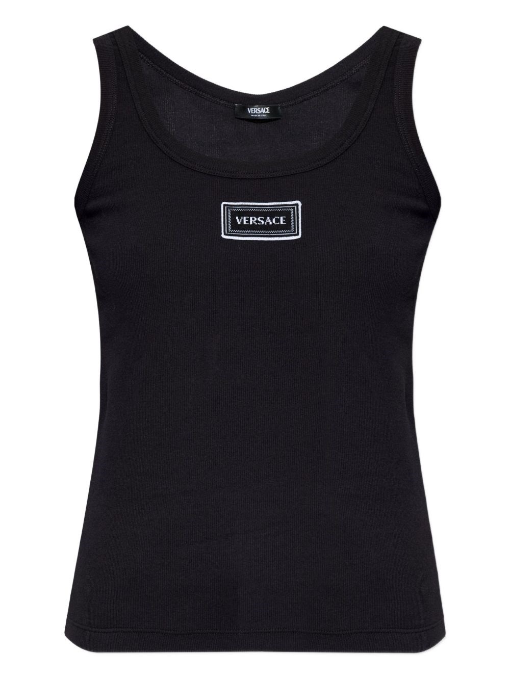 90s Vintage Logo Tops Black