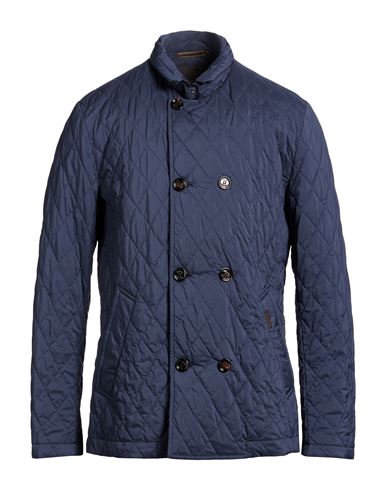 Man Puffer Navy Size 48 Polyamide, Polyurethane