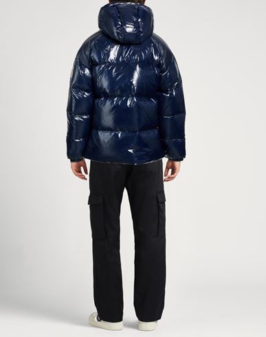Man Puffer Blue Size L Polyamide, Recycled polyamide