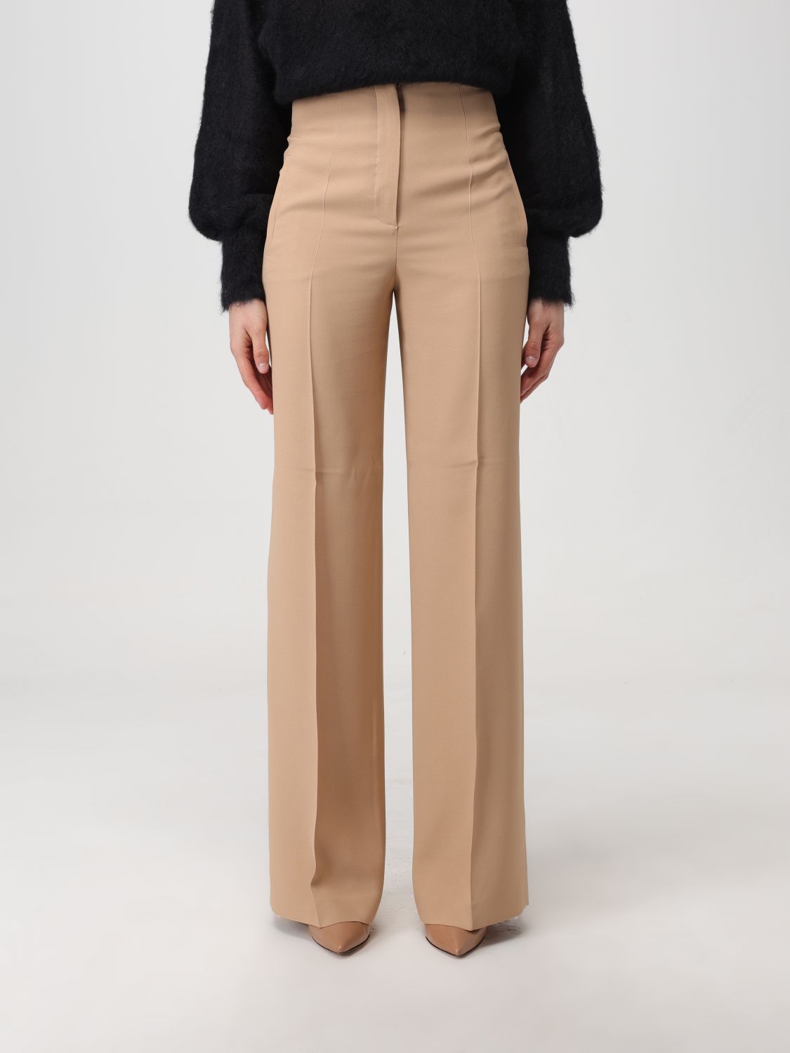 Pants Woman color Beige
