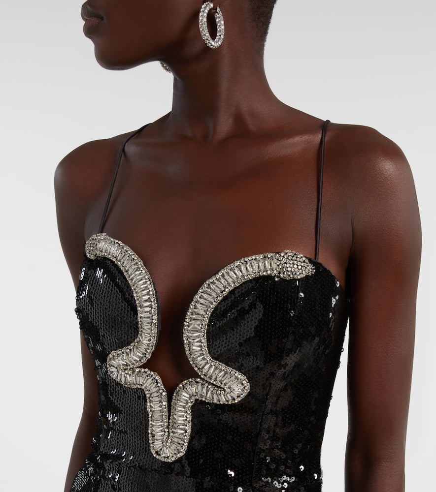 Lyra sequined gown
