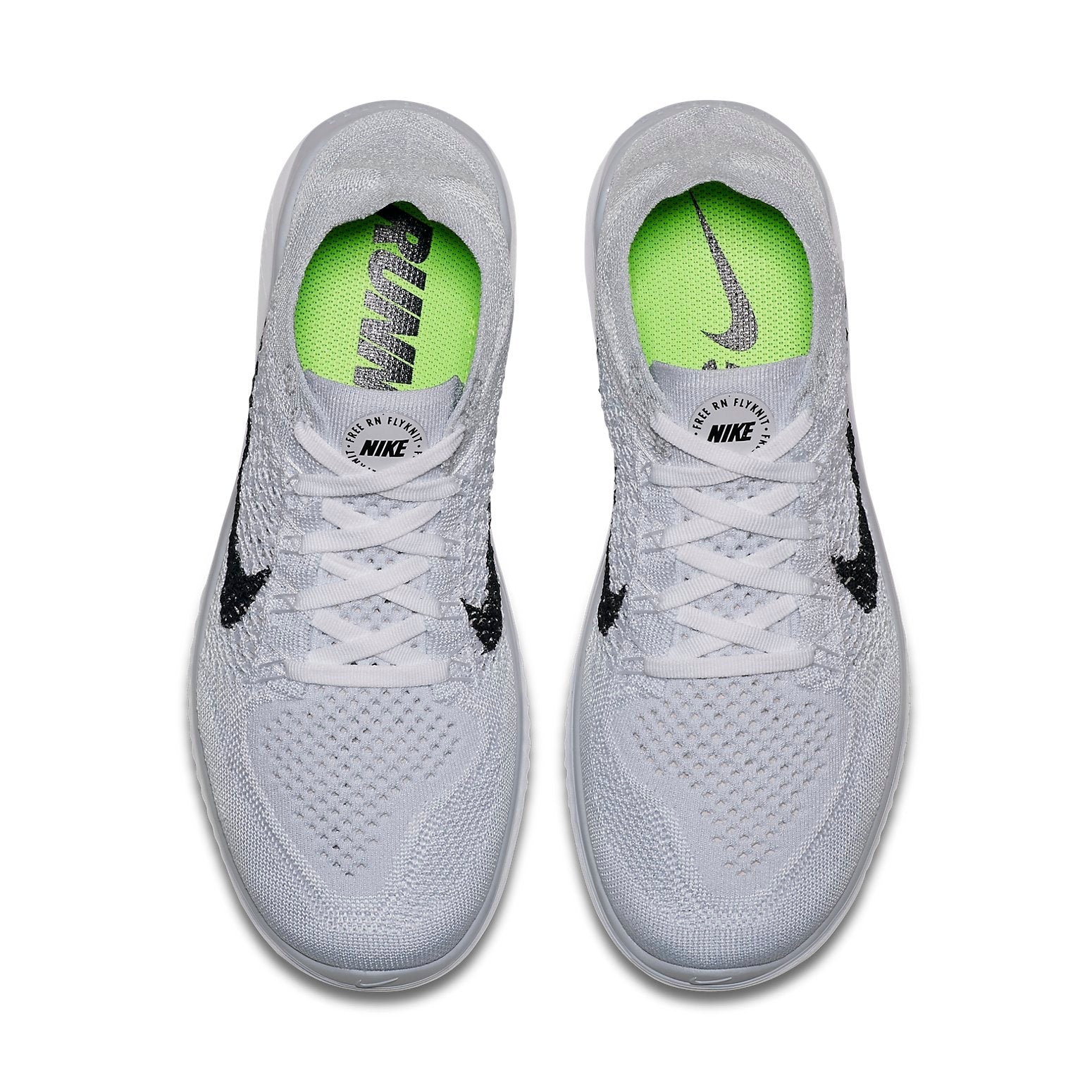 (WMNS) Free RN Flyknit 2018 'White Platinum'