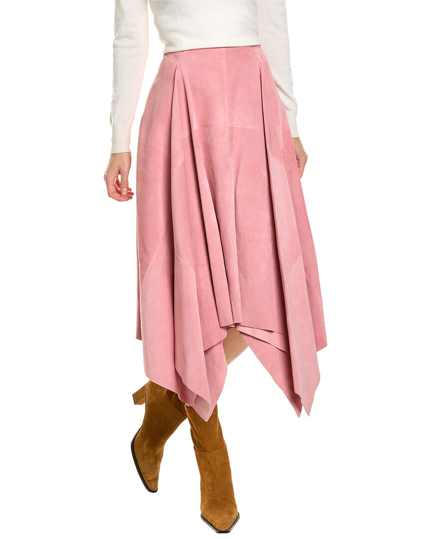 Suede Maxi Skirt