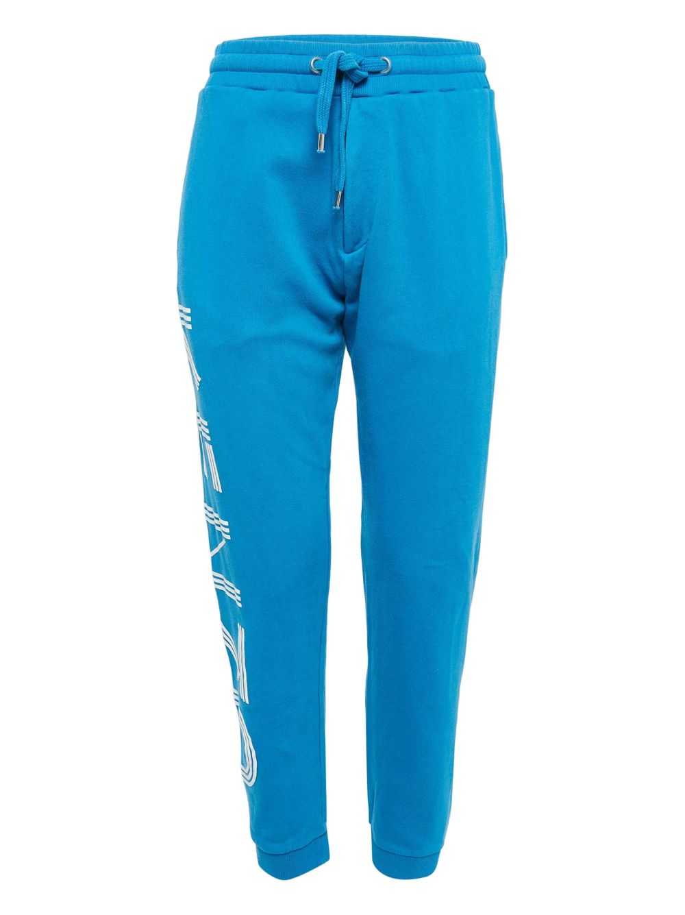 Logo-print track pants - Blue