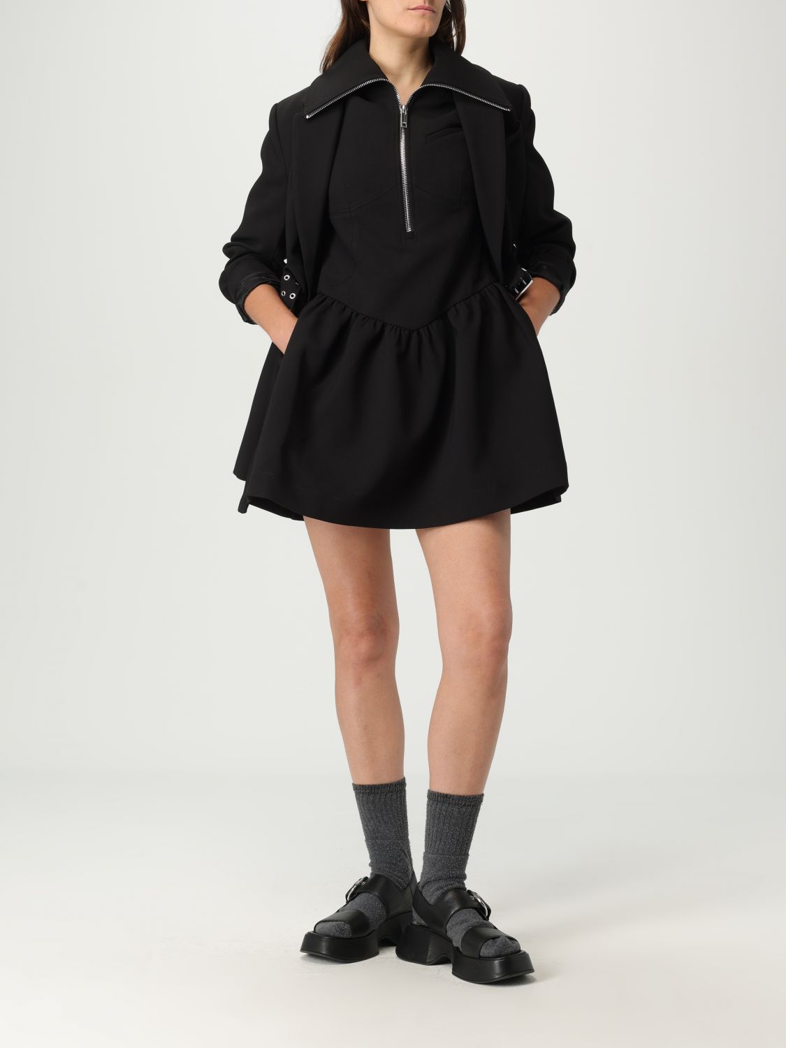 Blazer GANNI Woman color Black