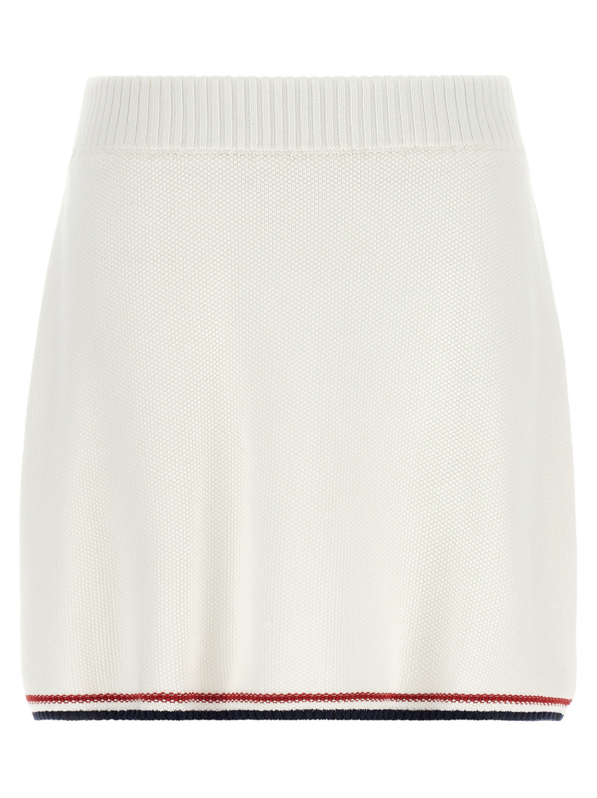 Brunello Cucinelli - active line piquet knit mini skirt
