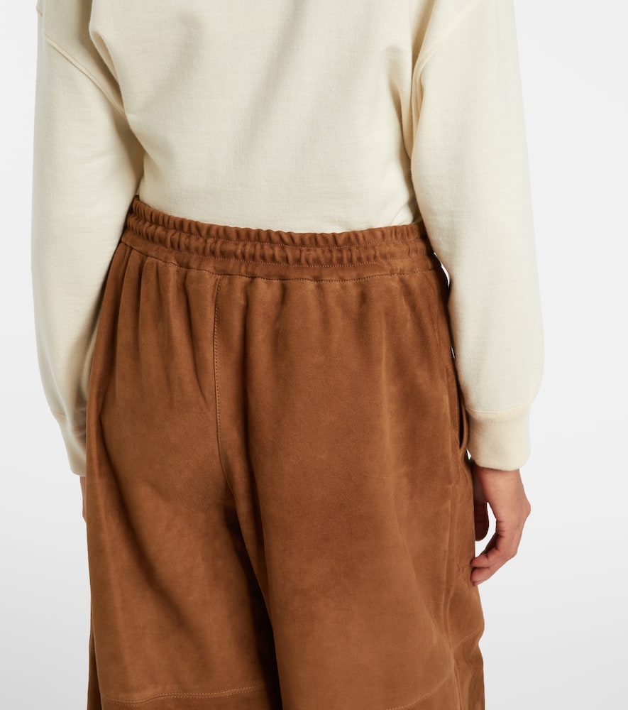 Suede culottes