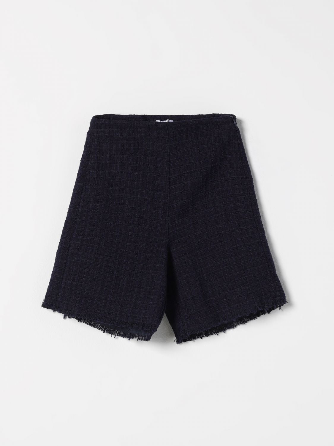 Tweed shorts - Blue