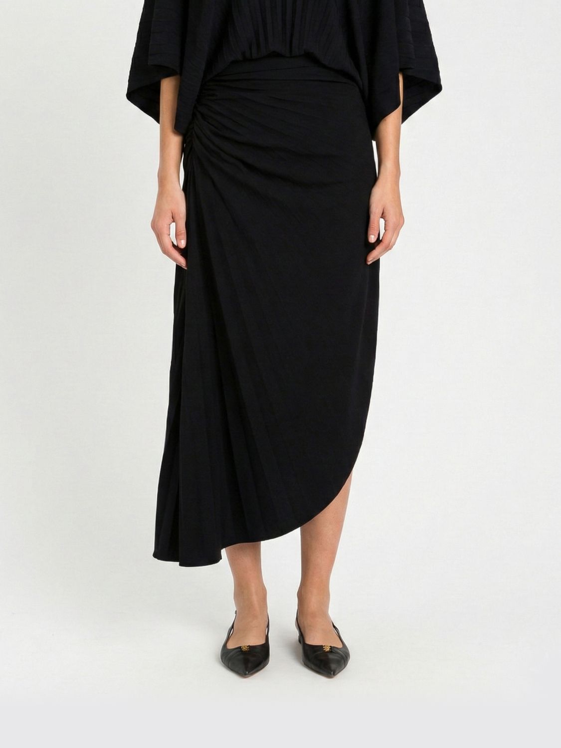 Skirt Woman color Black
