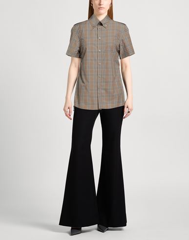 Woman Shirt Sand Size 10 Silk