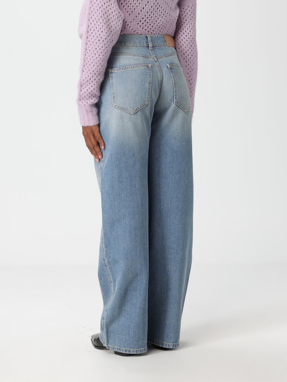 Jeans Woman color Denim