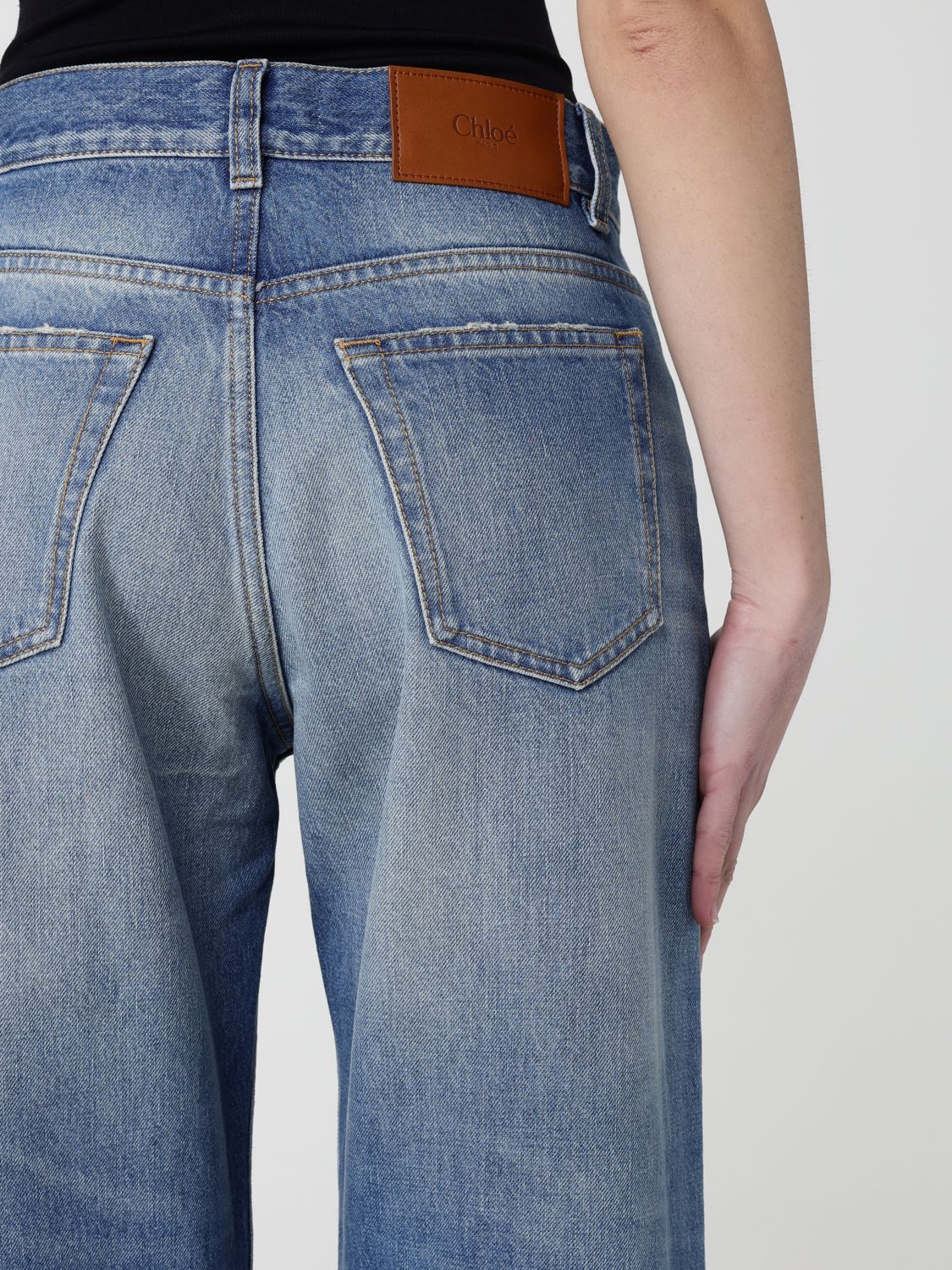 Jeans CHLOÉ Woman color Blue