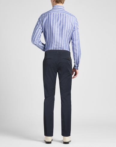 Man Pants Midnight blue Size 31 Cotton, Elastane