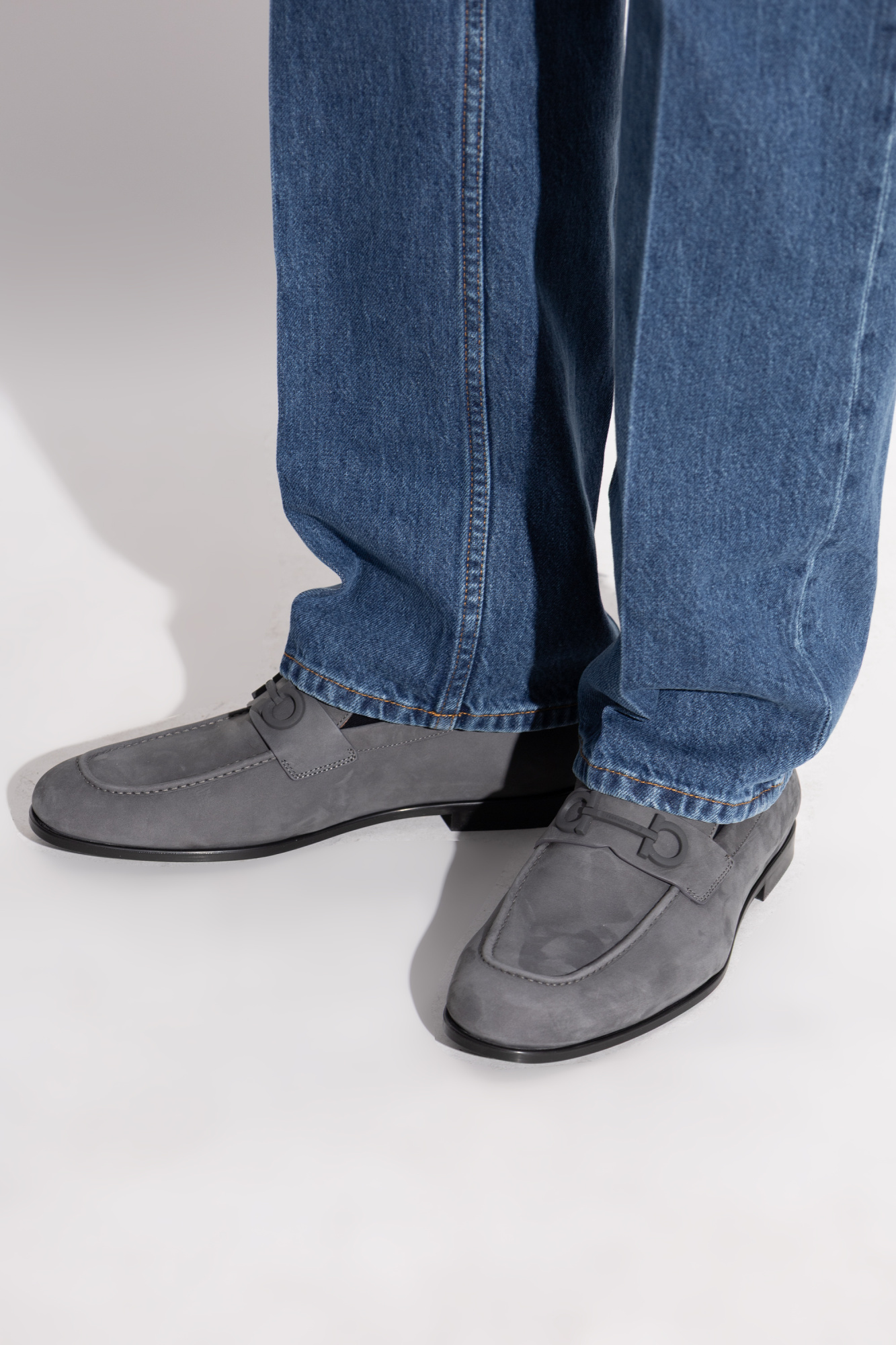 'Touch' Loafers, Men's, Grey