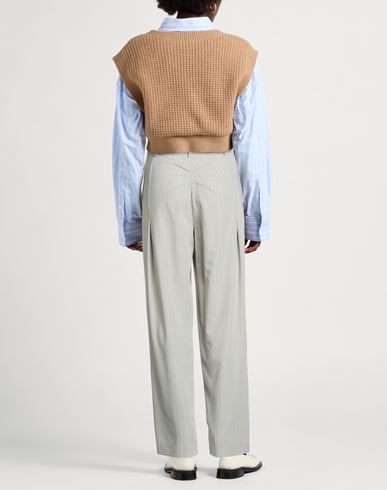 Woman Pants Grey Size 6 Polyester, Viscose, Elastane